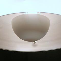White Dome Cinema Style Pendant