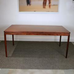 Vintage Danish Rosewood Extension Dining Table