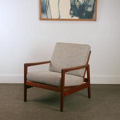 Vintage Danish Teak Lounge Chair