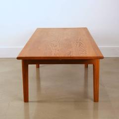 Vintage Danish Oak Coffee Table Model AT-15 by Hans Wegner