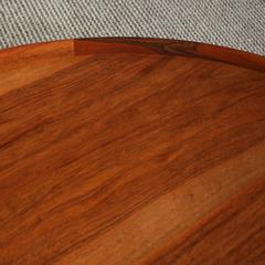 Vintage Danish Walnut Kidney Coffee Table