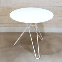Tio White Dining Table by Mass Productions