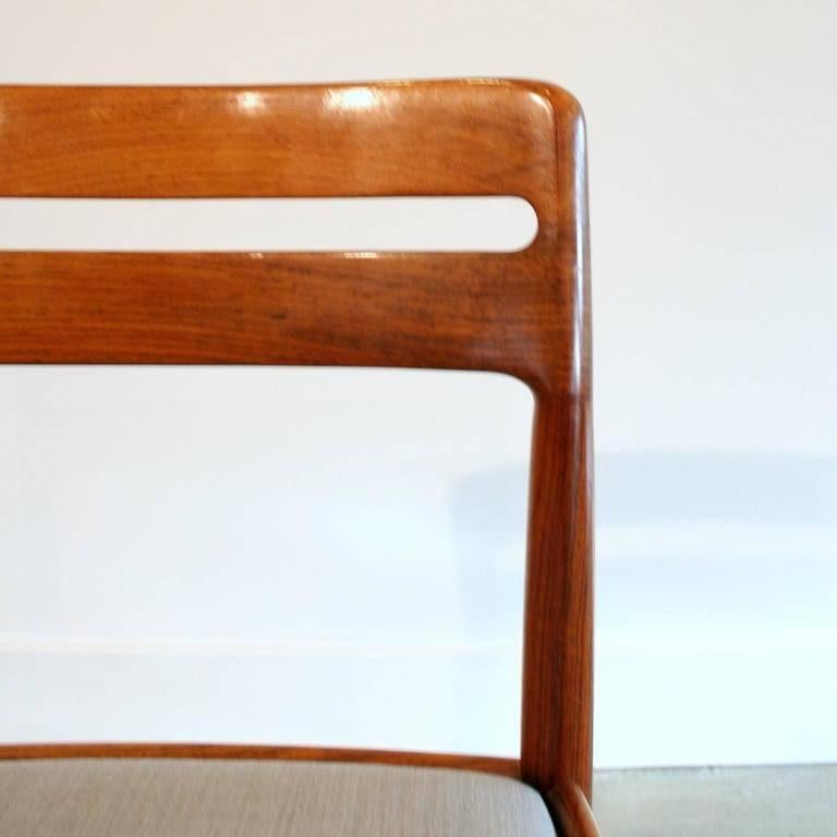 Mid-20th Century Vintage Danish Rosewood Dining Chair by H.W. Klein