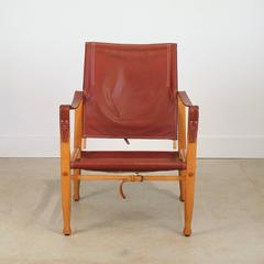 Vintage Danish Model KK47000 Safari Chair