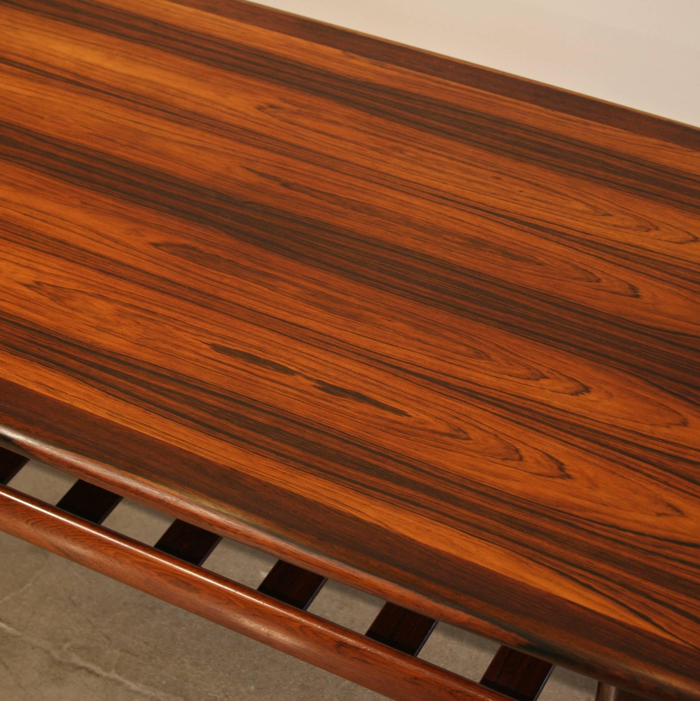 Mid-20th Century Vintage Danish Rosewood Coffee Table by Grete Jalk