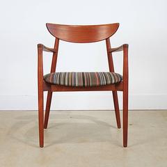 Vintage Danish Teak Carver Armchair