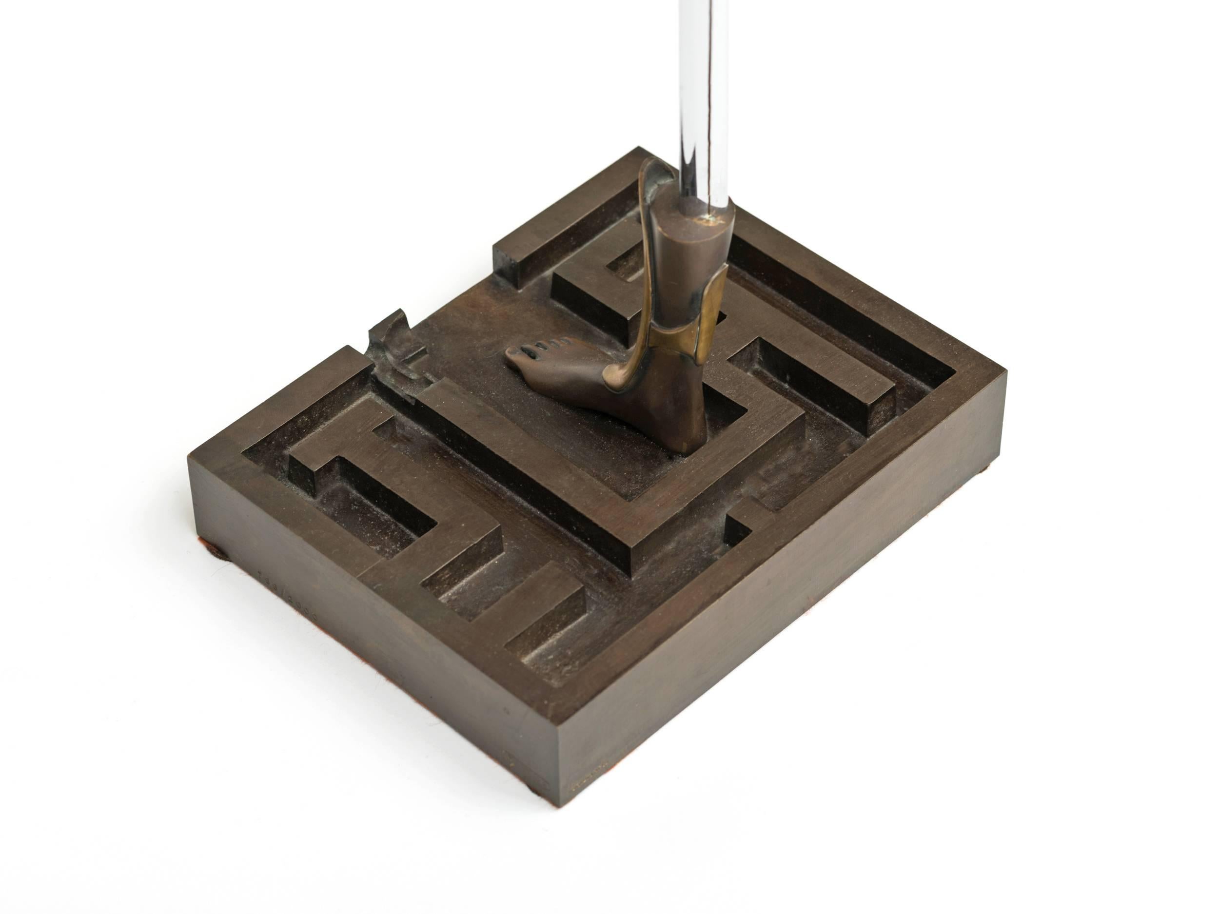 Paul Wunderlich Minotaurus Bronze-Skulptur (Deutsch)