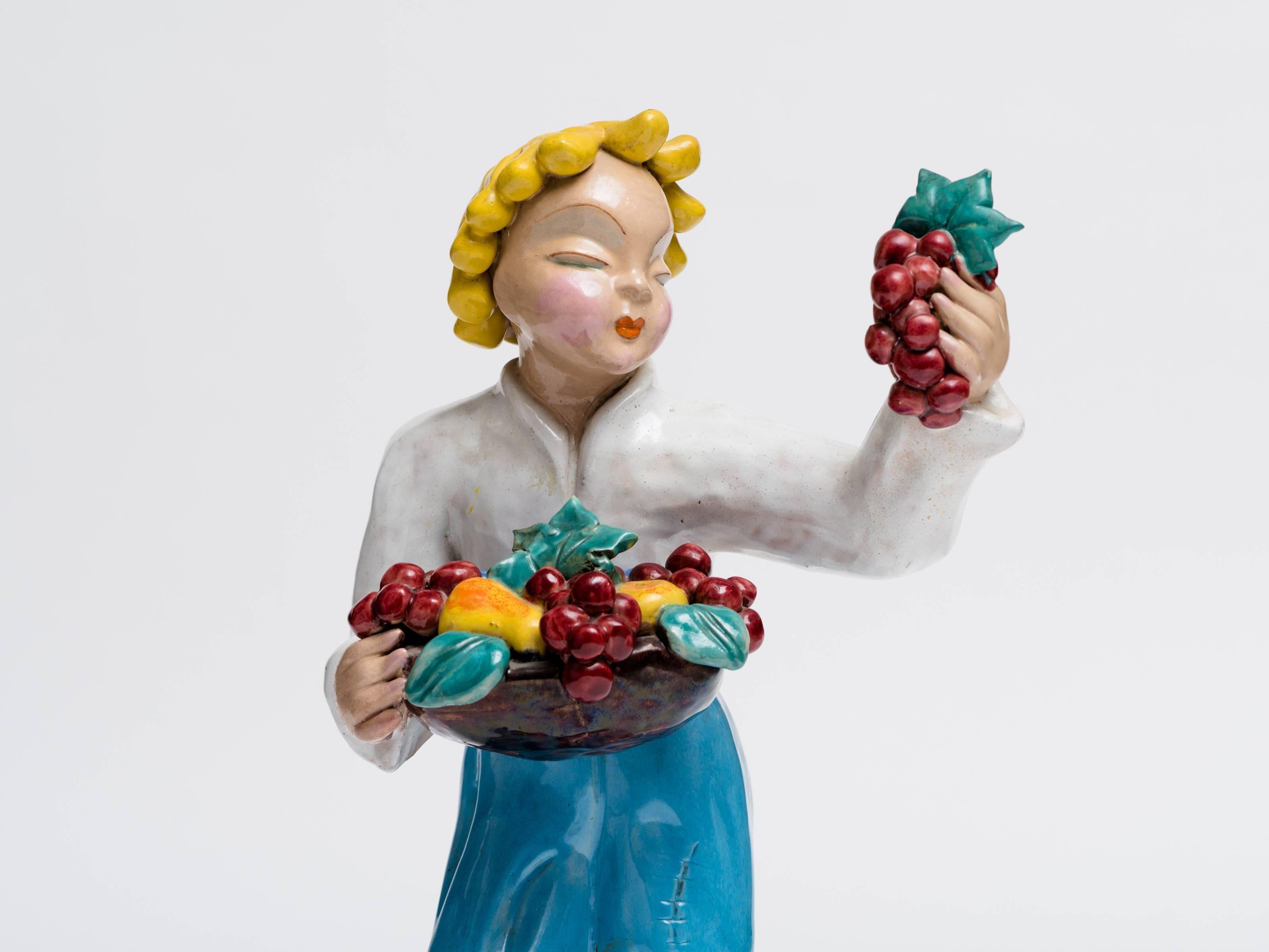 Maria H. Rahmer Figurale Keramik-Skulptur (Ungarisch) im Angebot