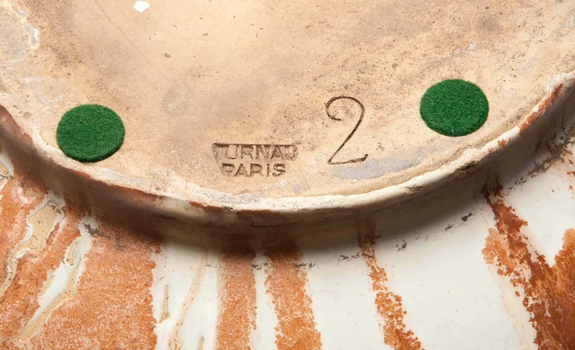 Terre cuite Urnes en céramique françaises de Turnad, Paris, vers les années 1950 en vente