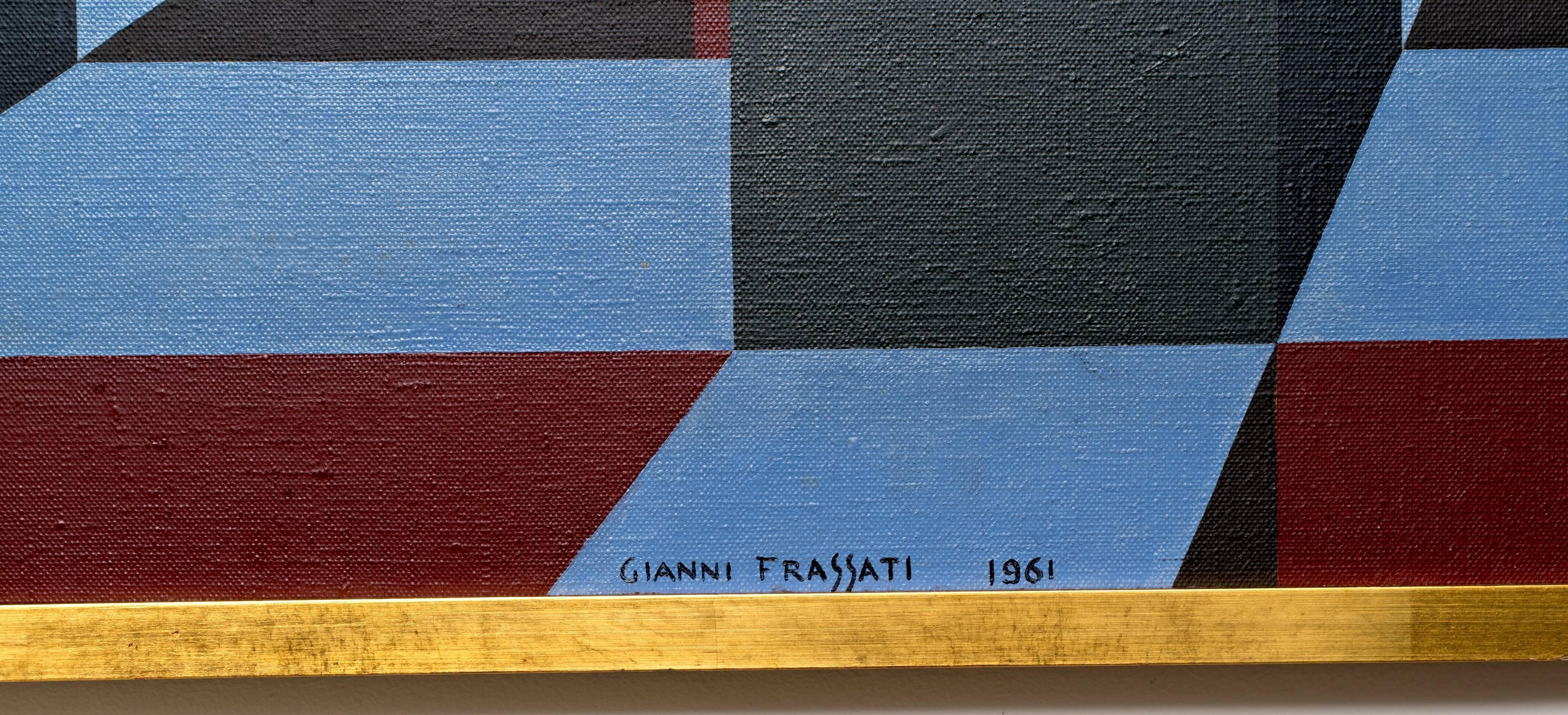 Gianni Frassati Abstract Painting  In Good Condition In New York, NY
