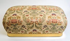 Karl Springer Souffle Ottoman or Pouf Double Size