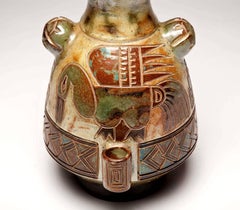 Roger Guerin Doppelseitige Vase von Roger Guerin