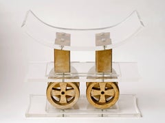 Banc en Lucite de David Barrett