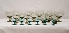 Collection of Morgantown American Modern Glassware by Russel Wright
