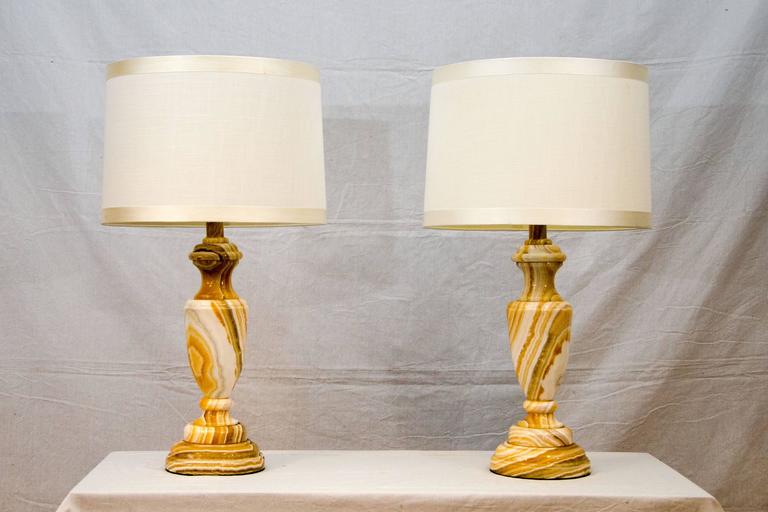 white onyx table lamp