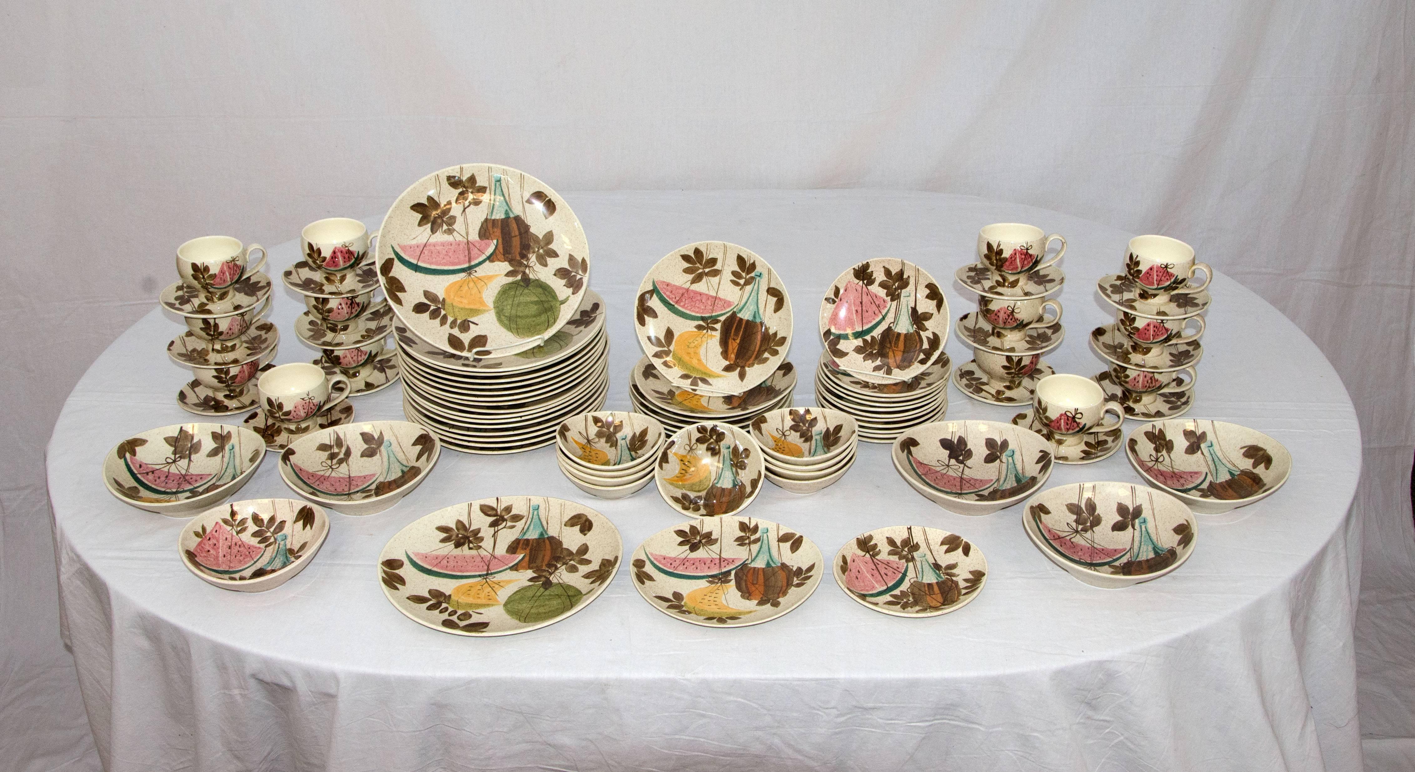 red wing tampico dinnerware