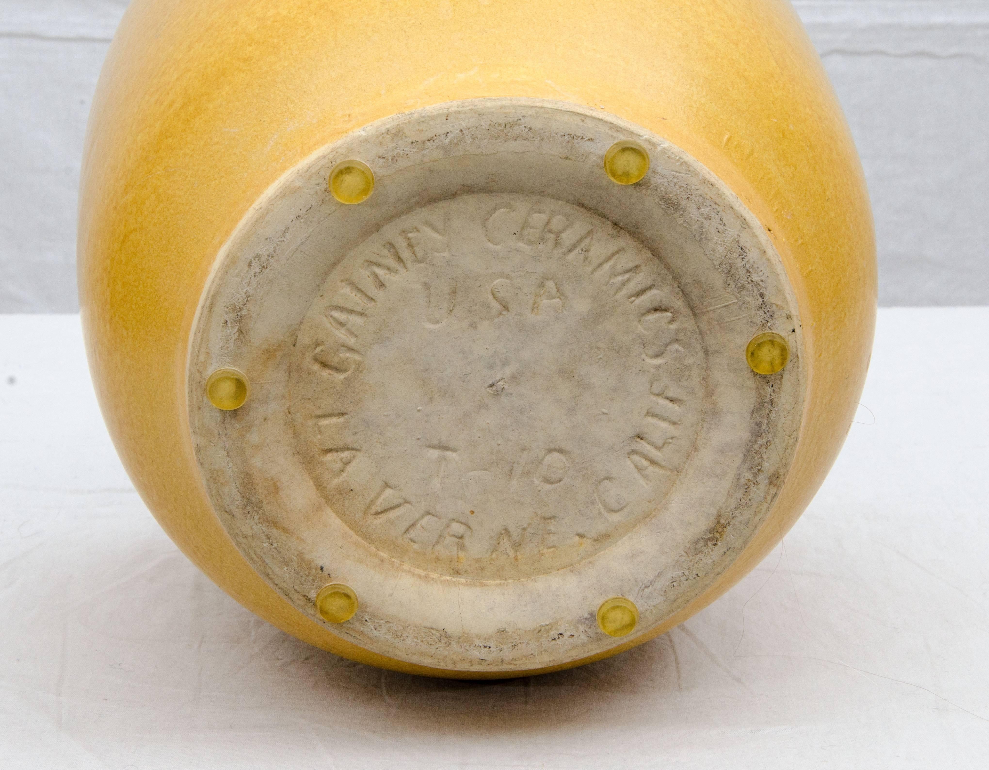 Mid-Century Modern Gainey Pottery Ceramic Pot or Planter, La Verne, California