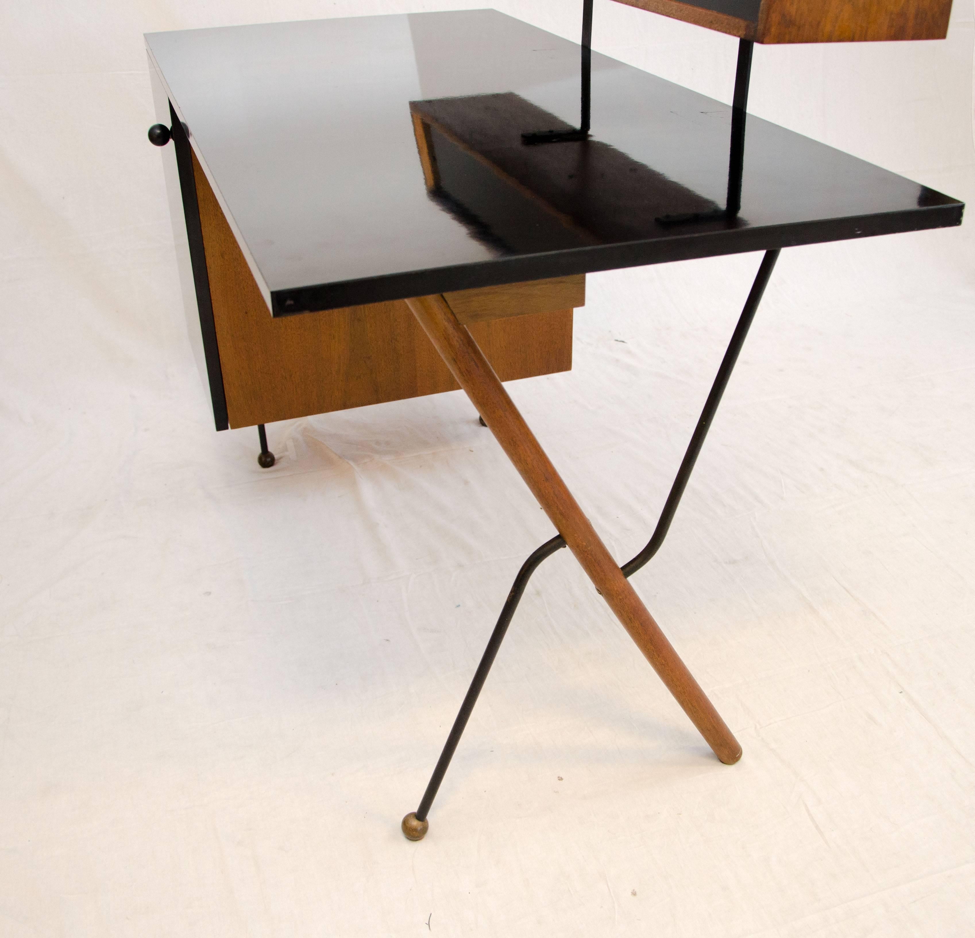 Rare Mid-Century Modern Desk by Greta Grossman for Glenn of California 2