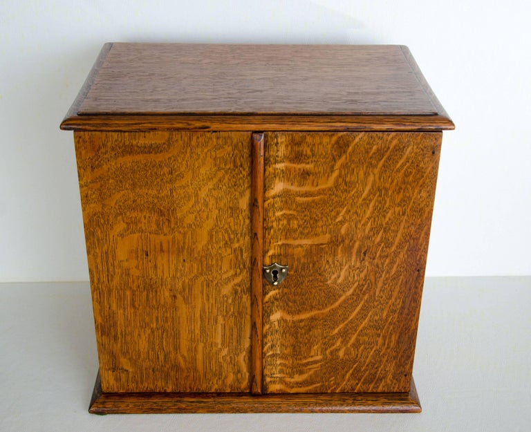 Antique Oak Pipe and Tobacco For Sale at 1stDibs