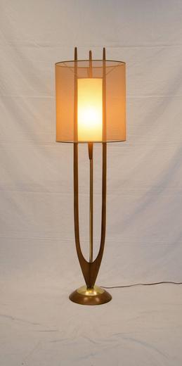 Midcentury Floor Lamp Modeline At 1stdibs, Modeline Lamp Shade