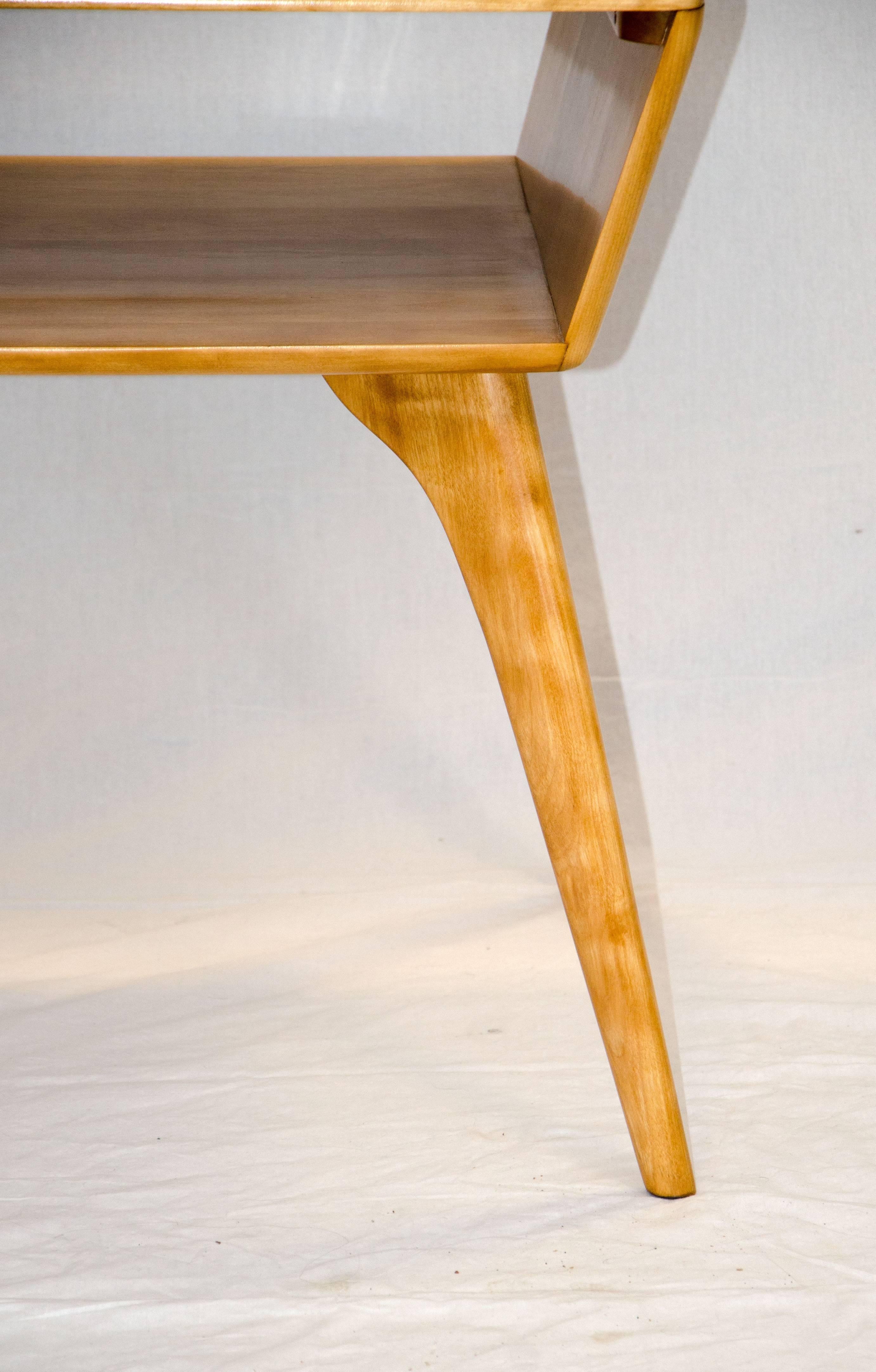 heywood wakefield lamp table