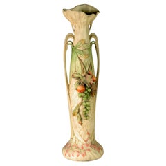 Art Nouveau terracotta vase by Friedrich Goldscheider