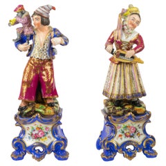 Meissen Porcelain Pärchen Porzellanfiguren, 20. Jahrhundert