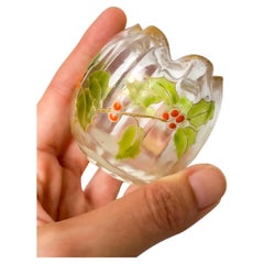 Vase ampoule Art Nouveau, Legras