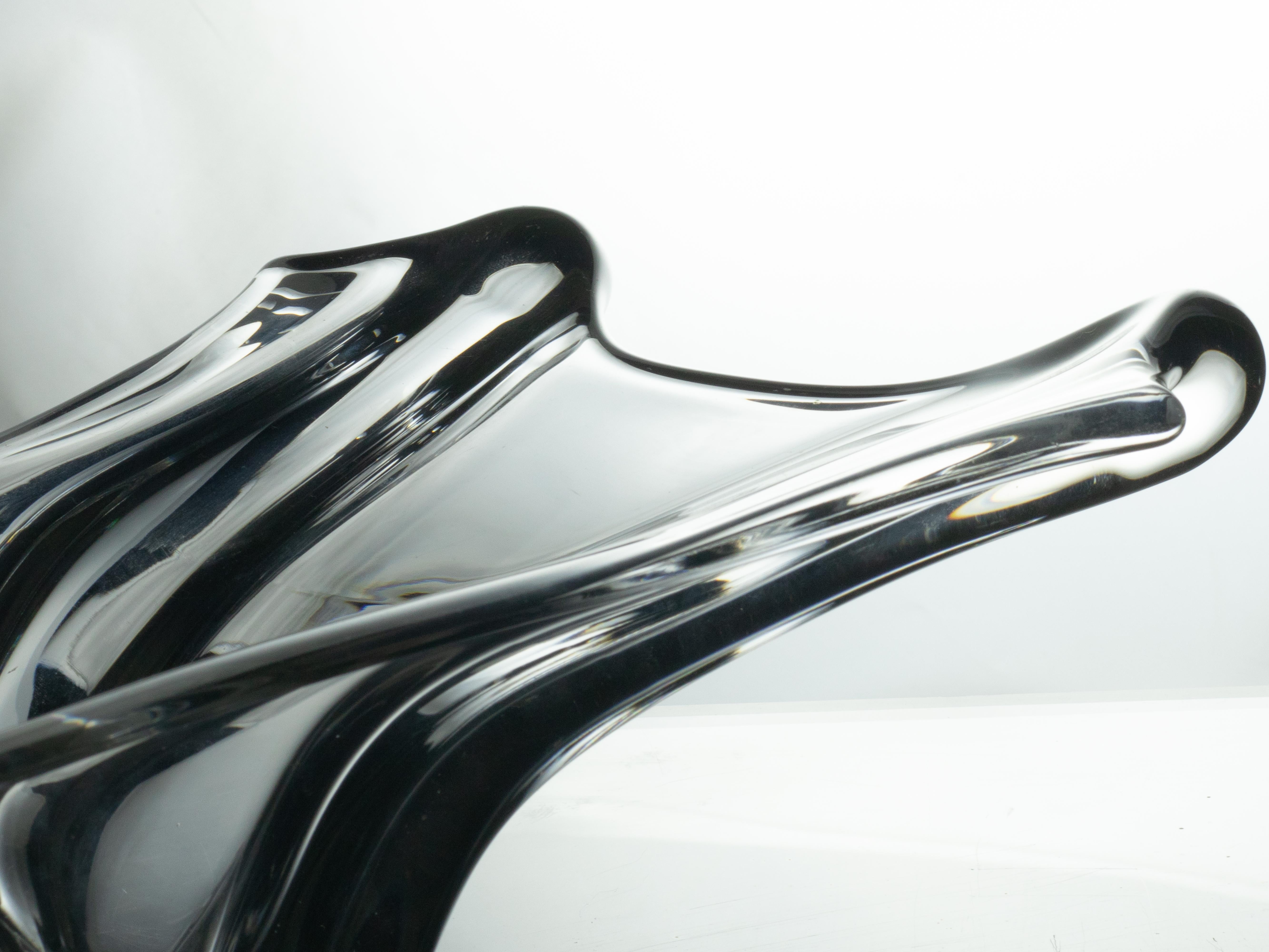 Français Centre de table en cristal Art déco, 20e siècle en vente