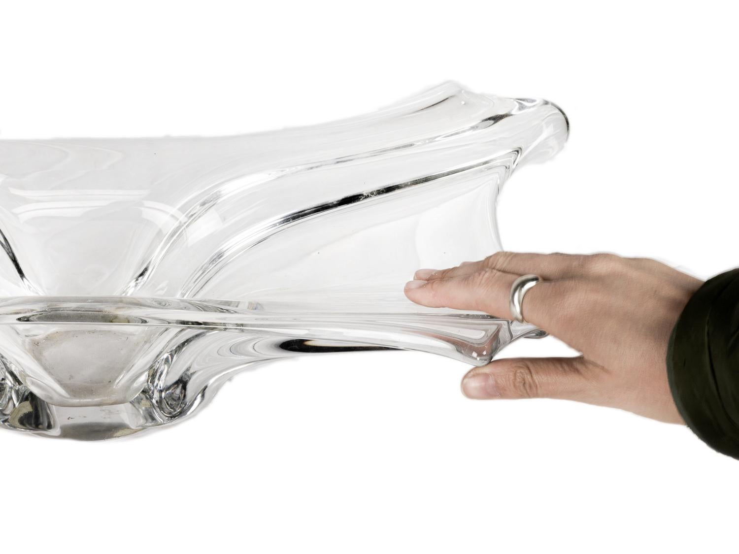 Centre de table en cristal Art déco, 20e siècle en vente 5