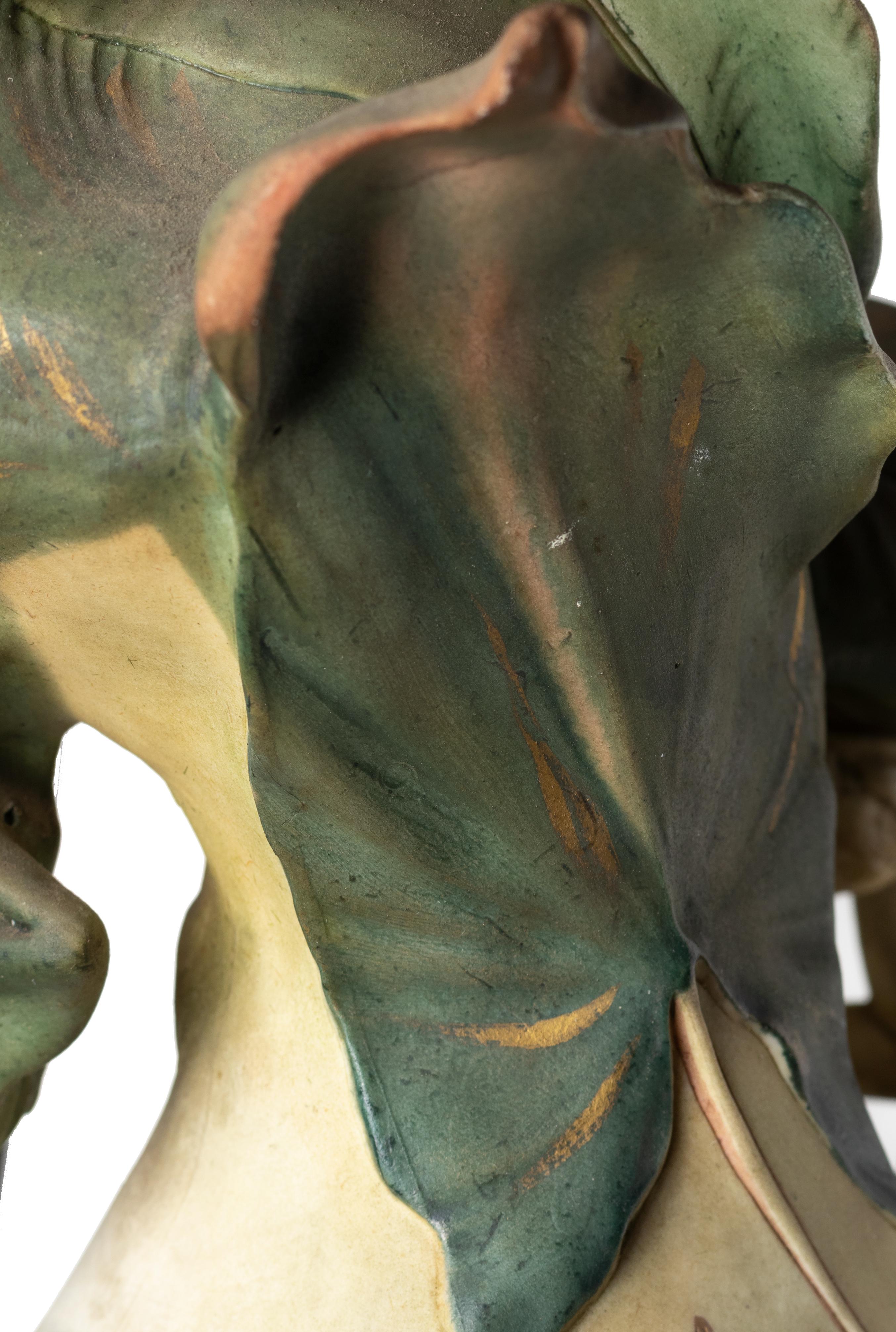 Art Nouveau Vase By Karl Ens Volkstedt, Jugendstil, Circa 1896 For Sale 5