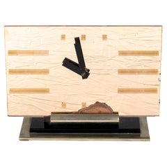 Art Deco Table Desk Clock, 20th Century