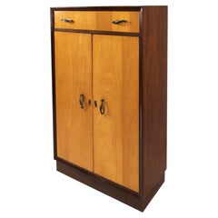 Art Deco Cabinet, Wood & Metal, Portugal, 1940