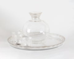 René Lalique Coquelicot Getränkeglasservice, 1930er Jahre