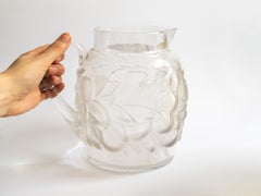 René Lalique, opalisierender Glaskrug „Blidah“, Art déco, Frankreich, um 1931