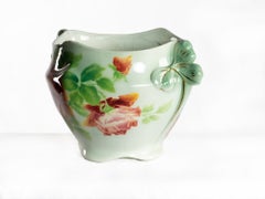 French Art Nouveau Limoges Porcelain Jardinière by Gout Deville, circa 1900