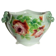 French Art Nouveau Limoges Porcelain Jardinière by Gout Deville, circa 1900