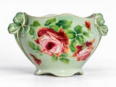 French Art Nouveau Limoges Porcelain Jardinière by Gout Deville, circa 1900