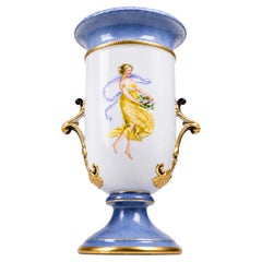 Jean Nast Napoleon III Porcelain Vase, 19th Century
