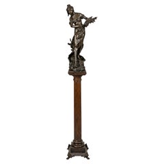 Belle Époque Sculpture, Queen of the Fields, 19th Century