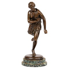 Grand Tour Bronze Statue Of Atalanta, Thiébaut Freres