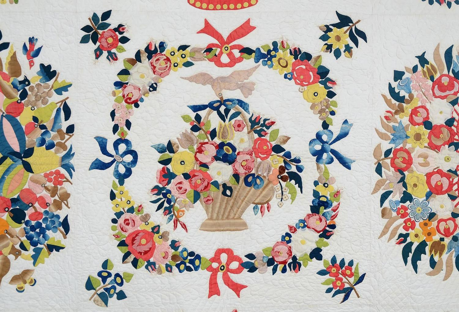 Baltimore Album Quilt at 1stdibs