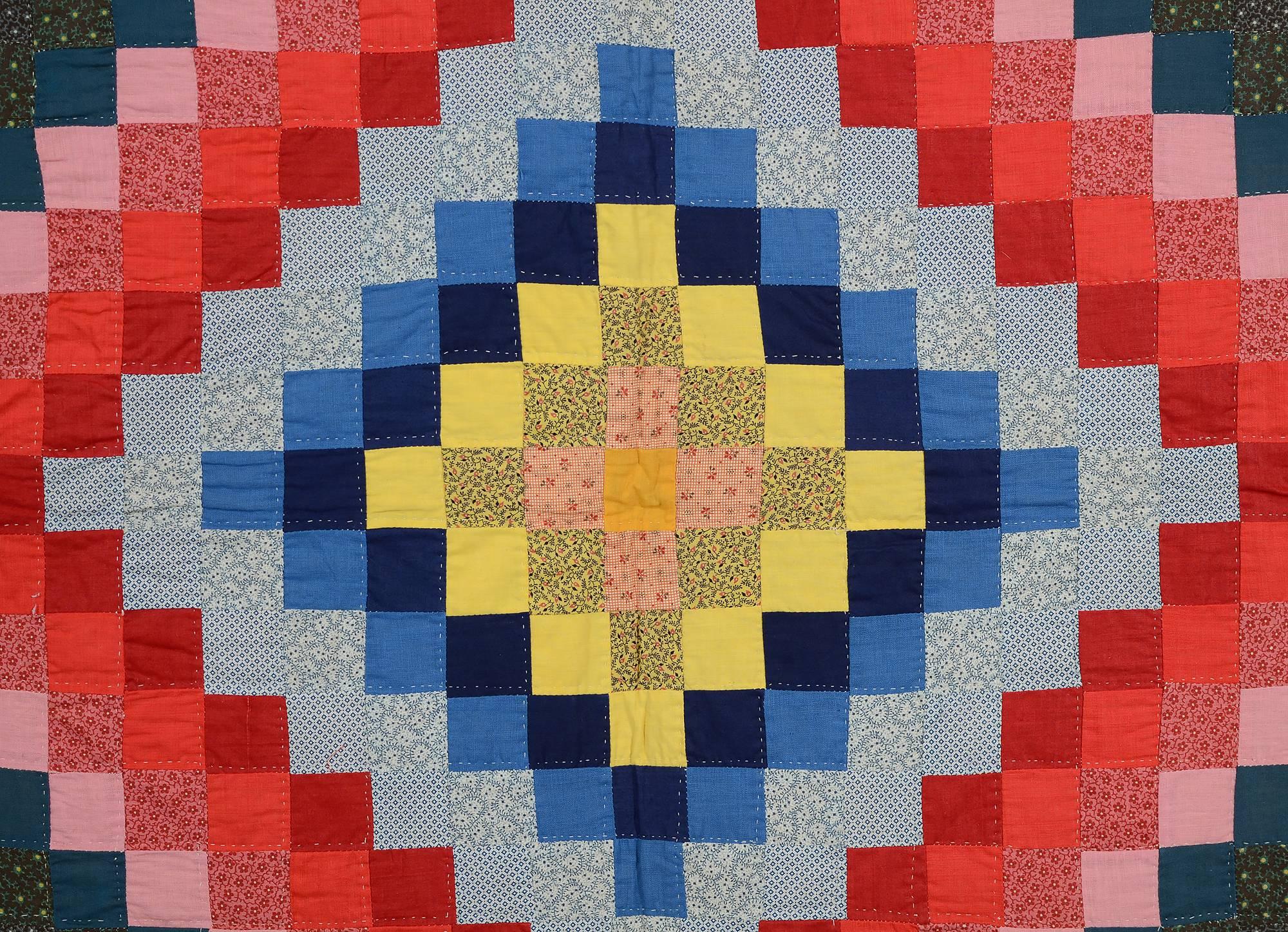 around the world quilt pattern