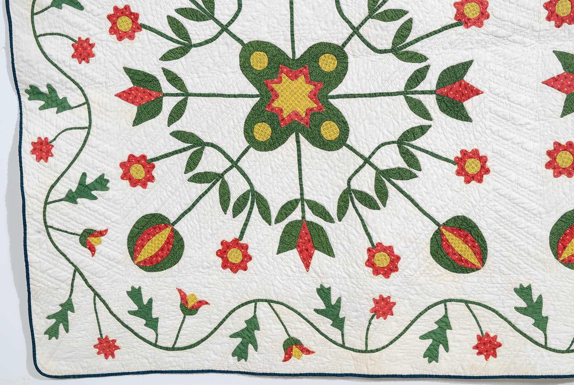 American Original Pattern Applique Quilt
