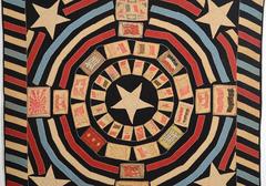 Patriotic Tobacco Flannels Quilt