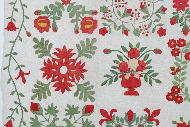 Baltimore Album Quilt at 1stDibs baltimore quilts