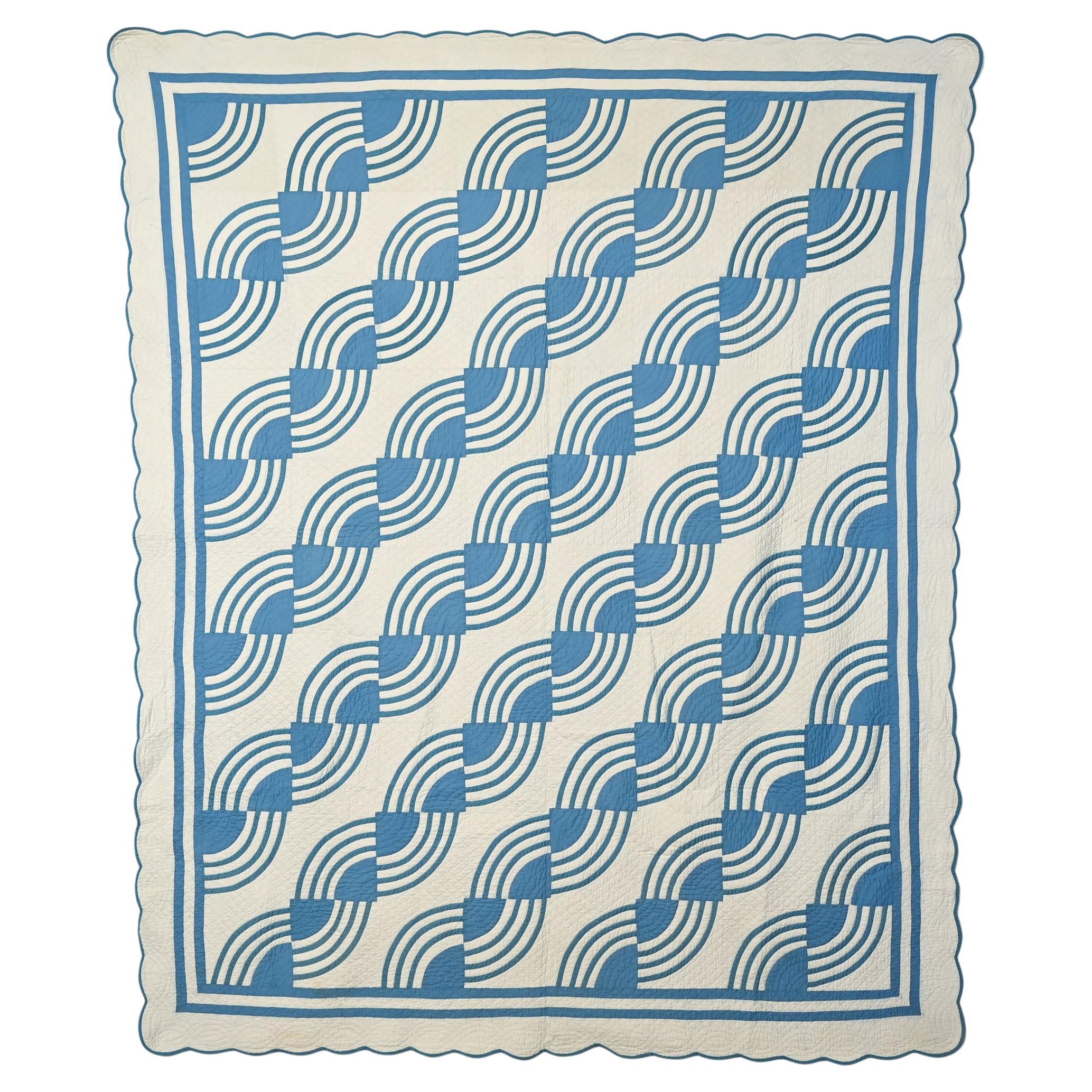 Swirling Fans Quilt