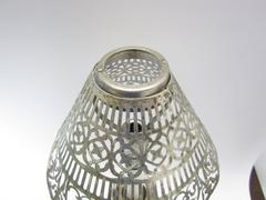 Americana Hotel, Miami Beach, Silver Plate Tabletop Candelabra