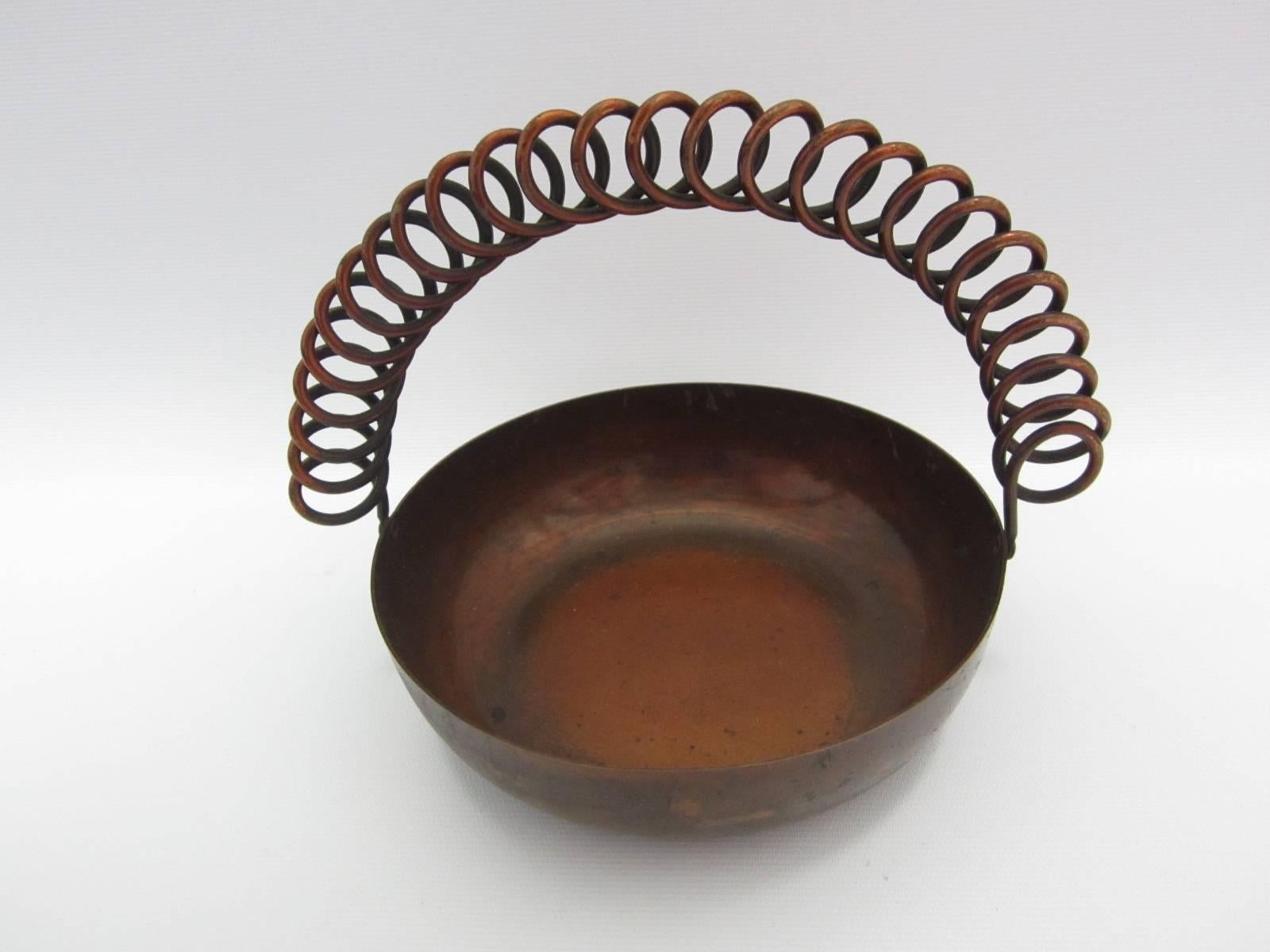 Mid-20th Century Francisco Rebajes Hand Forged Copper Collection  