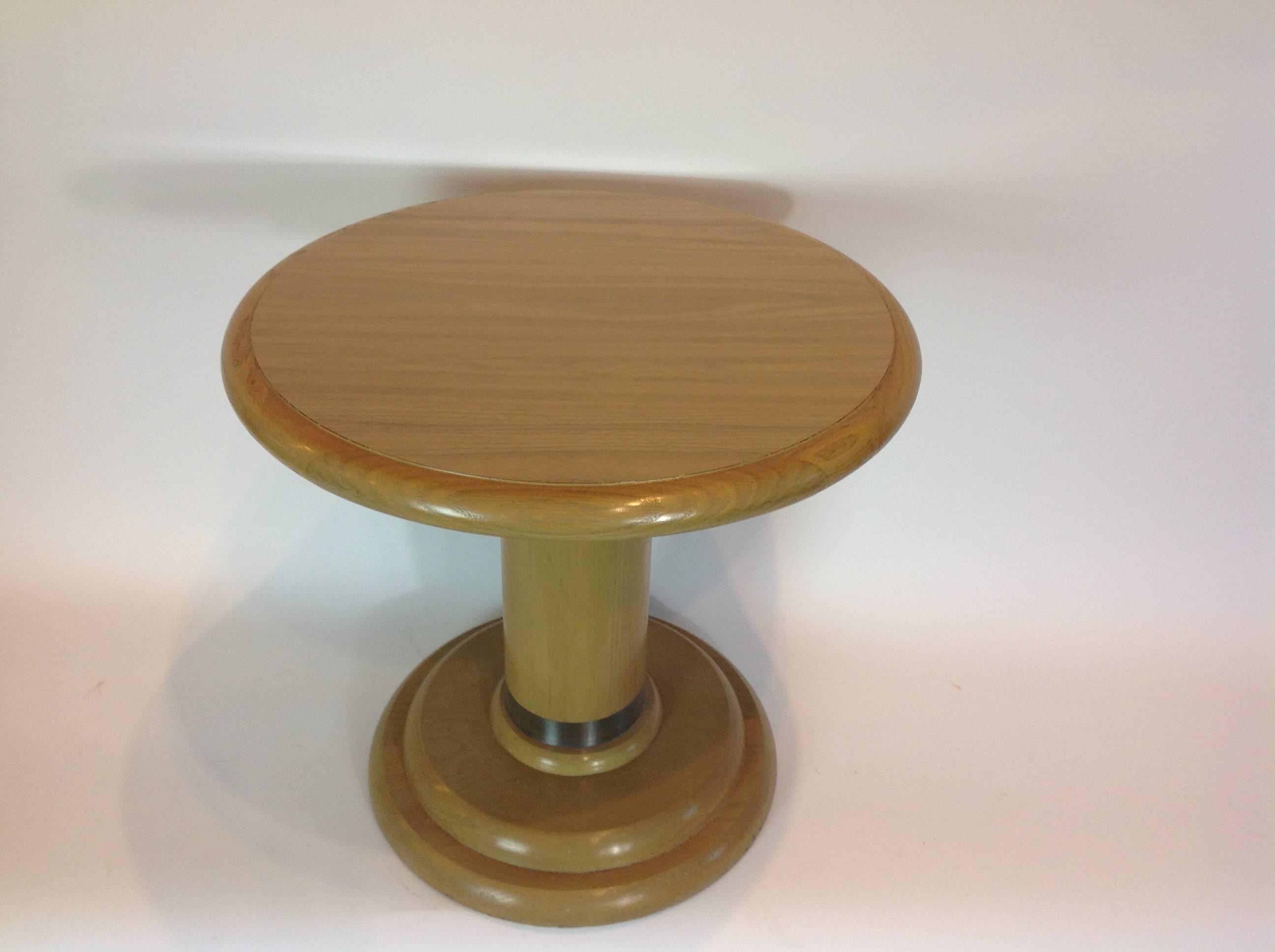 Art Deco Inspired Side Table For Sale 2